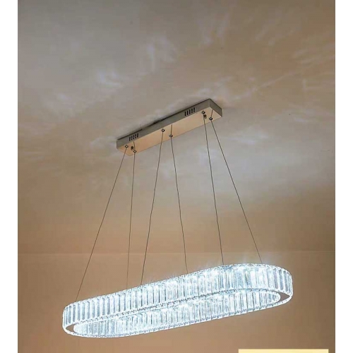 Lampa kryształowa wisząca - 88cm 48watt -  K228